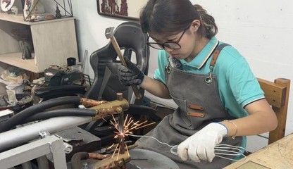 铁画千锤锻新火 合工大学子芜湖探寻非遗“铁骨画魂”的数字新生